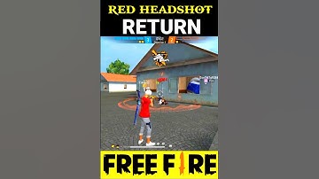 Red Headshot Return😱-para_SAMSUNG,A3,A5,A6,A7,J2,J5,A7,S5,S6,S7,S9,A10,A20,A30,A50,A70#shorts