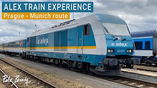 TRIP REPORT | ALEX express train | 1st class | Prague to Domažlice