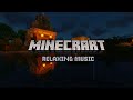 Minecraft  relaxing music box with rain ambience  sleep study  relax