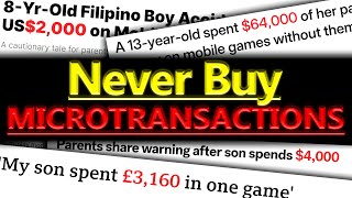 Why You Should Never Buy Microtransactions - Topic