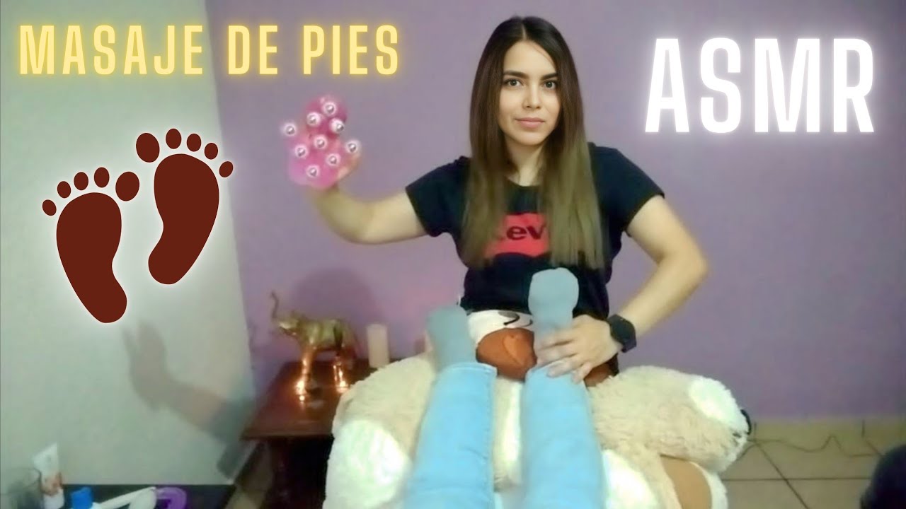 MASAJE EN TUS PIERNAS Y 👣 PIES #asmr #asmrroleplay #softspoken