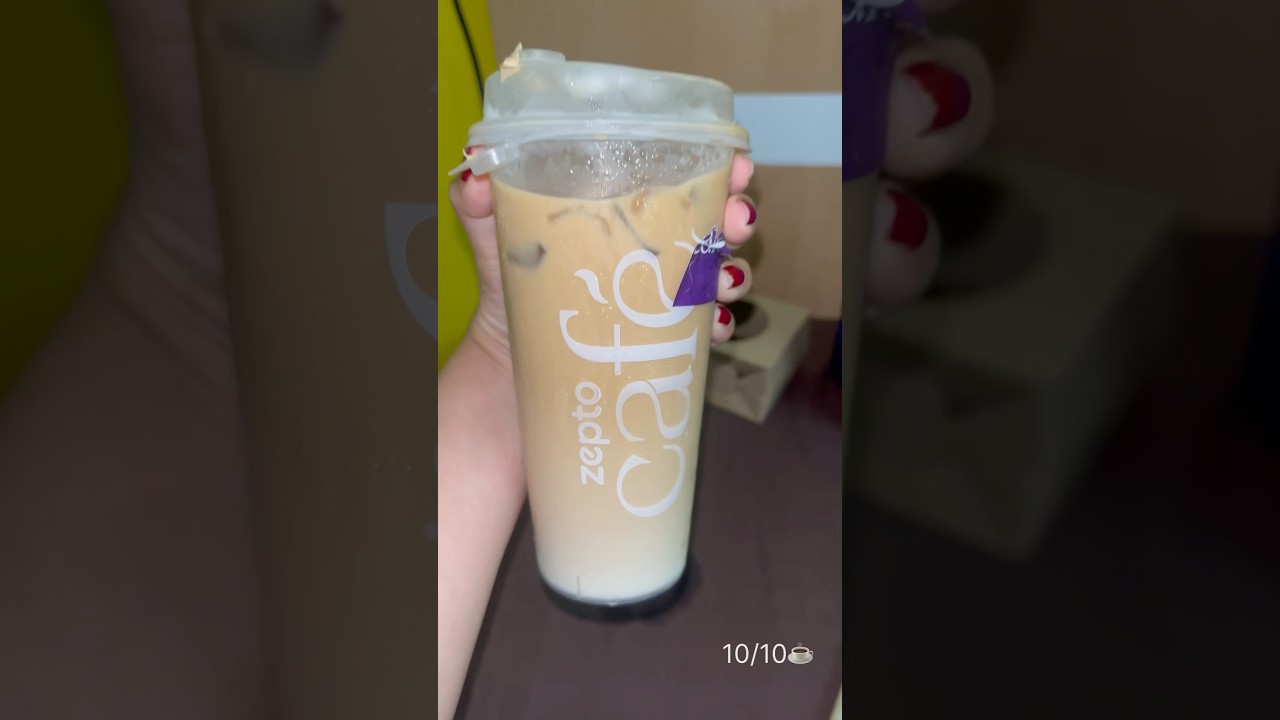 Tried Zepto Cafe Vietnamese Cold Coffee☕️🫶🏻 