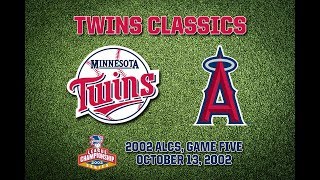 2002 ALCS, Game 5: Twins @ Angels