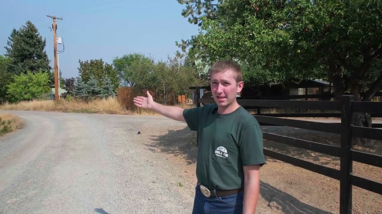 Modern Steel Horse Fence | Ranch Build Walkthrough