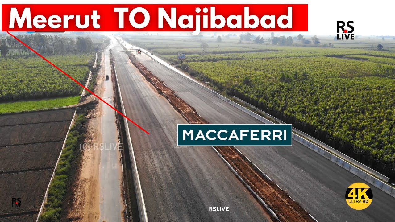 Sustainable technology for construction of meerut najibabad project by