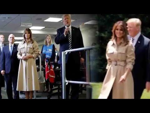 Video: Melania Trump Tar Emot Julgranen Från Vita Huset