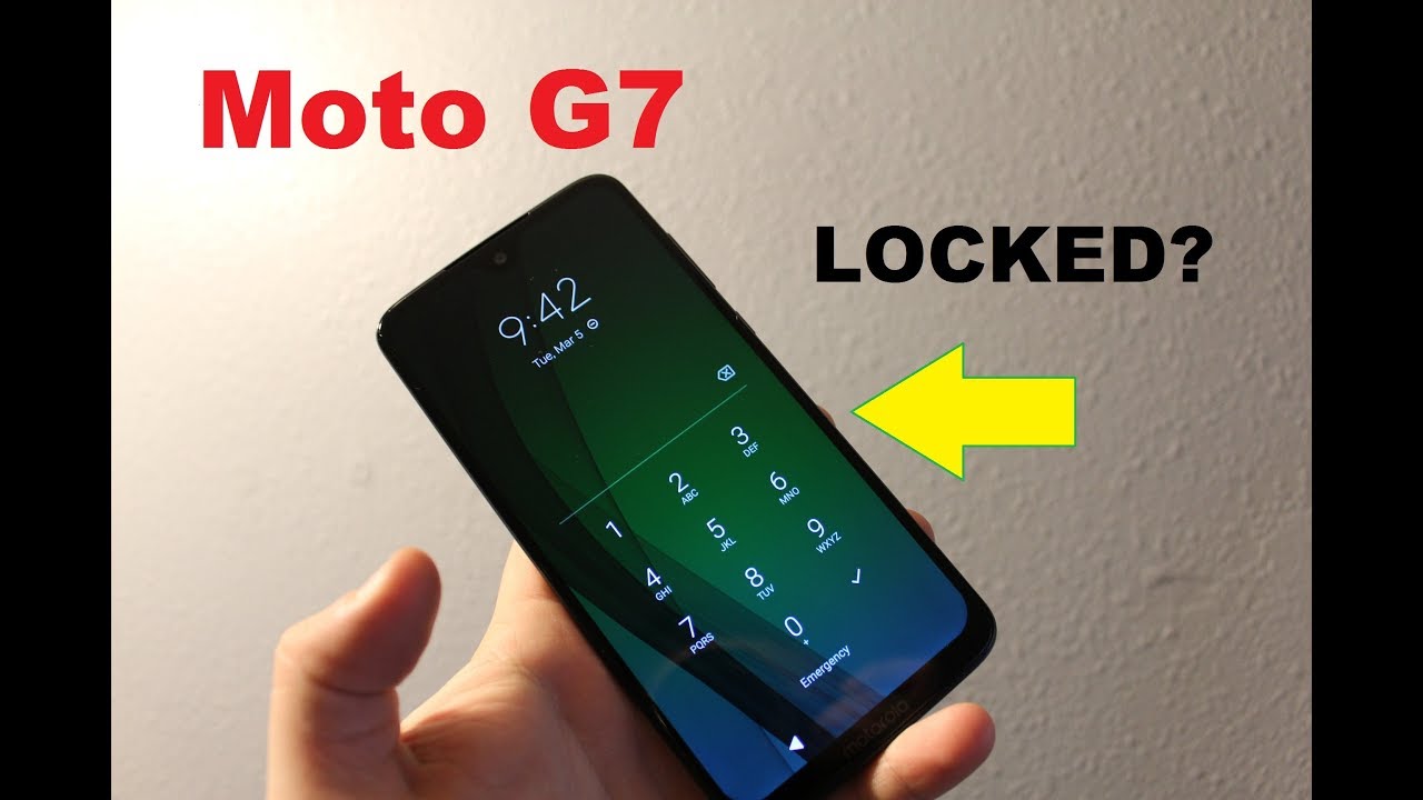 How To Unlock Moto G7