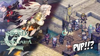 WE HAVE PVP!!??? - SWORD OF CONVALLARIA - PVP GAMEPLAY