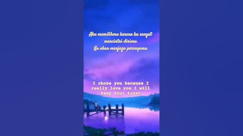 Lirik Lagu Pop Terjemahan Aku Memilihmu - Brisia Jodie feat fabio #lyrics #music #liriklagu #cover