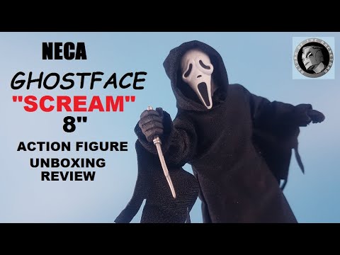 Neca Scream Ghostface 20cm – Action Figure Con Vestito In Tessuto