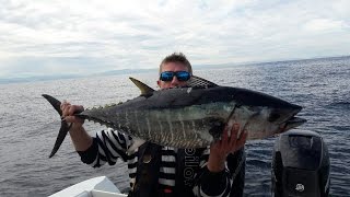 pêche au thon sur chasse avec obsession tuna fishing . peche en mer