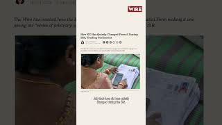 What the Election Commission's Four-Page Note Does – and Does Not – Say | Explained