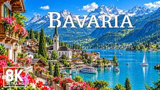 BAVARIA 8K 🇩🇪 | The Most Beautiful Landscapes of Germany | Scenic Relaxation Film