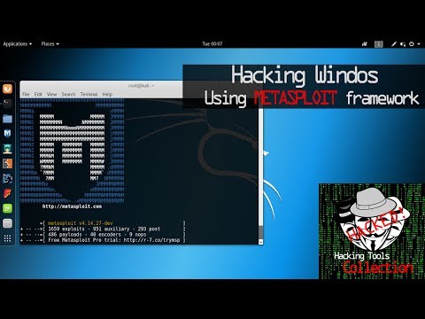Hacking Tools Collection - Hacking Windows 7 ,8 ,10 using Metasploit framework