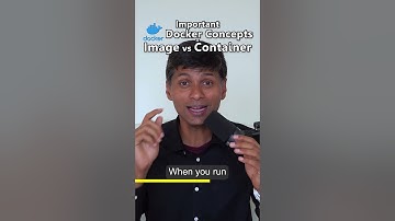 Docker - Image vs Container