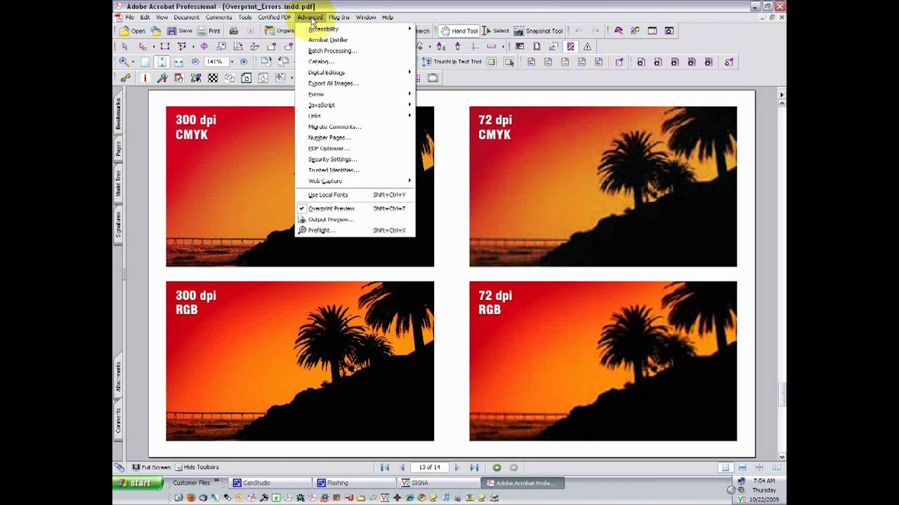 Analyzing and Preflighting Adobe Acrobat PDF Files For Print: Part 1