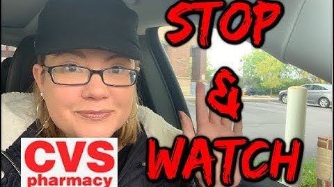CVS STOP & WATCH | MUST WATCH....SOME ECB