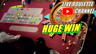 🔴 LIVE ROULETTE |🚨 HUGE WIN In Real Vegas Casino 🎰 $100 Chips Inside Session ✅ 2024-05-28 screenshot 5