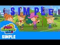 SIMPLE with Lyrics | Kids Songs By The Little Sunshine Kids