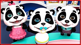 Baby Bingo School Dog Song , Boo Boo Song, Wheels on the Bus  Baby Panda  Nursery Rhymes, shark.