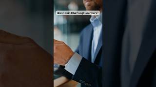 Workwitz Wenn Dein Chef Sagt Nur Kurz