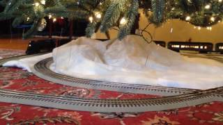 Twice around the tree - Lionel LionChief Polar Express