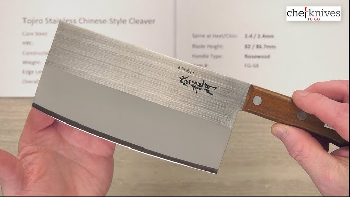 Tojiro Stainless Steel Chinese-Style Cleaver