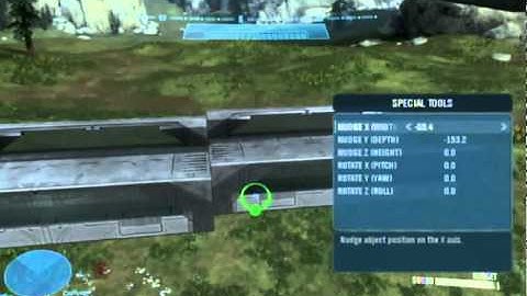 Halo Reach Forge Tutorial- Line up Those Structures!!!
