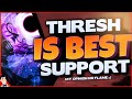 Carry Grandmaster games as THRESH! (Best Support to Solo Carry Games!) | Wild Rift Support Guide