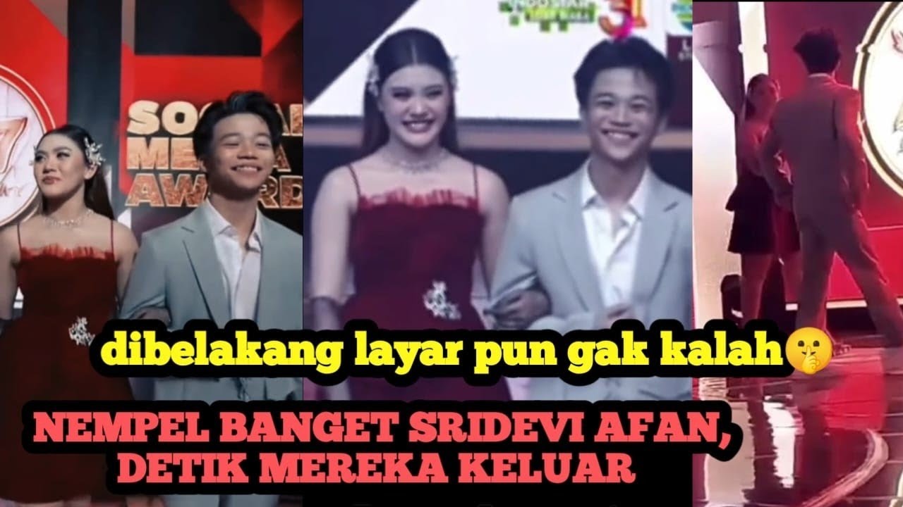 KELUAR SRIDEVI AFAN NEMPEL BANGET ‼️ udah memenangkan hatinya katanya