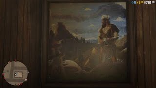 Secret Blackwater Painting | Red Dead Redemption 2