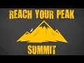 The reach your peak summit