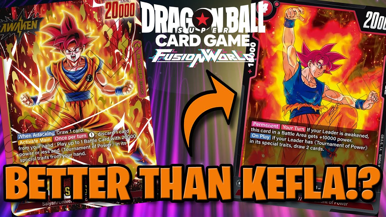 TOPKU Deck Tech & Gameplay | Fusion World - Saiyan's Pride