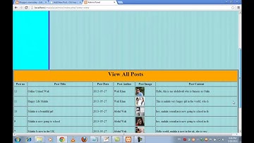Admin Panel and Complete Website Php mysql Hindi Part 17