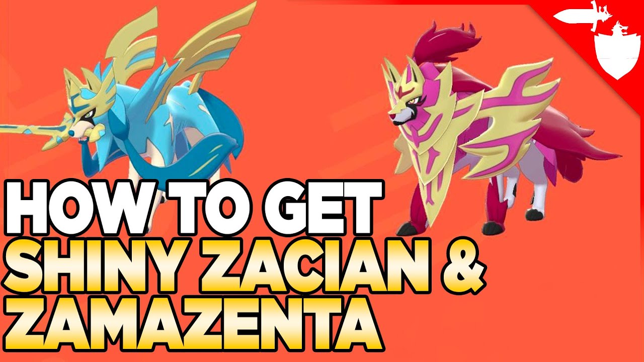 Pokemon Sword & Shield / Event Shiny Legendary Zacian 