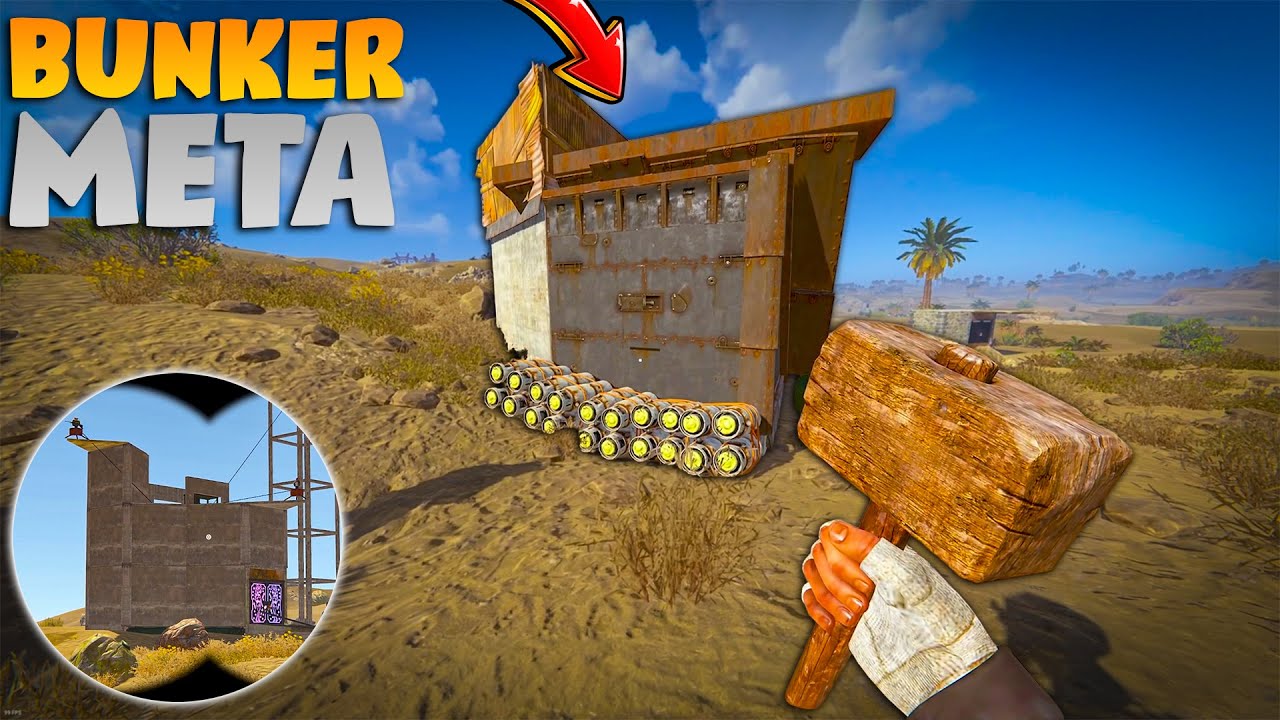 Esse é o META para esconder LOOT no RUST, mas...