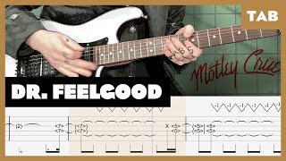 Motley Crue - Dr. Feelgood - Guitar Tab Lesson Cover Tutorial