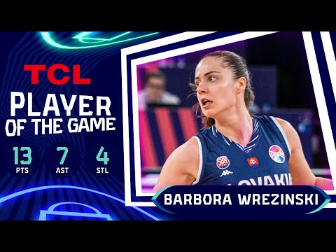Barbora Wrzesinski (12 PTS) | TCL Player Of The Game | TUR v SVK | FIBA #EuroBasketWomen 2023