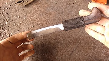 I Made A Crooked Knife!!! (Mocotaugan)
