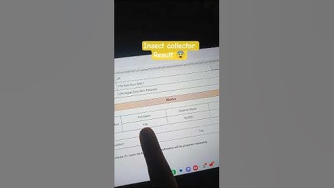 INSECT COLLECTOR RESULT 😮#BTSC#study #ytshorts #shorts