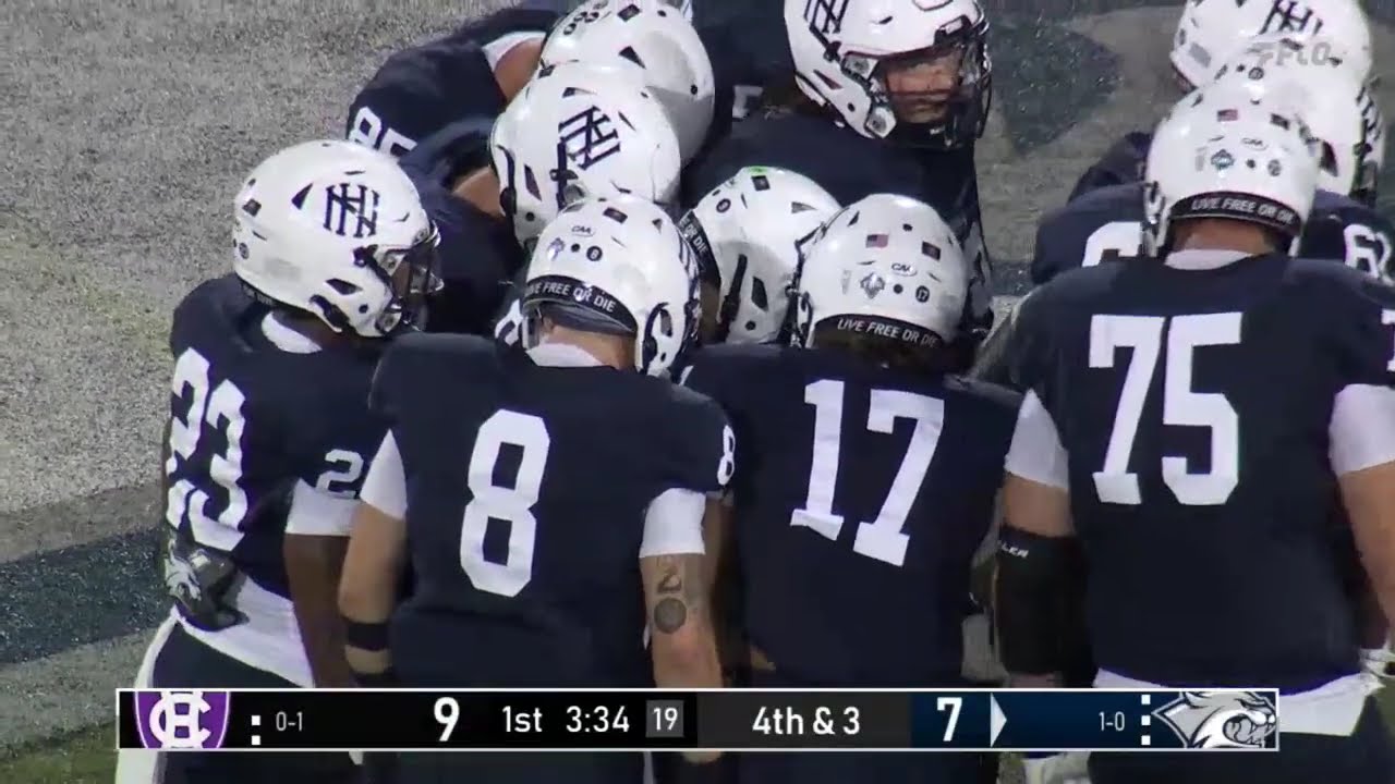 Holy Cross vs New Hampshire Football Free Live Stream | CAA Football