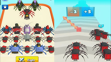 Max Level in Merge Spider Train ⭐ Merge Horror: Choo Choo Train