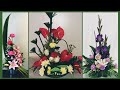 modern ikebana flowers arrangements / new varieties of ikebana flowers🏡💐🌹