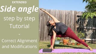 Ojas Yoga and Wellness - The common alignment mistake people do in  #parsvakonasana. Right bottom corner pose alignment is very commonly seen  specially in beginner. Doing poses with proper alignment helps engage