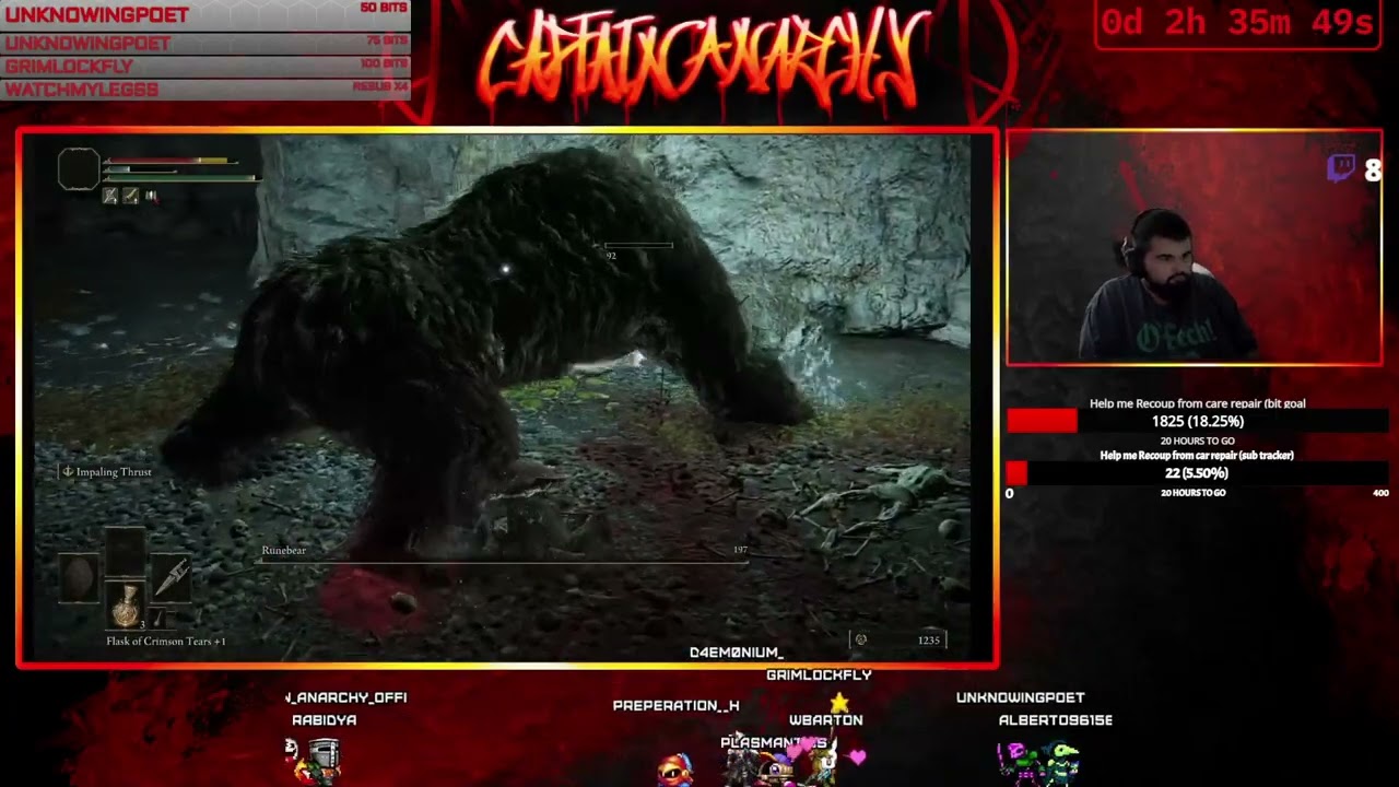 Captain Anarchy July 2023 Elden Ring Subathon Supercut p. 2