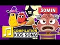 HALLOWEEN MONSTERS AND OTHER SONGS | 30MIN | LARVA KIDS | SUPER BEST  SONGS FOR KIDS