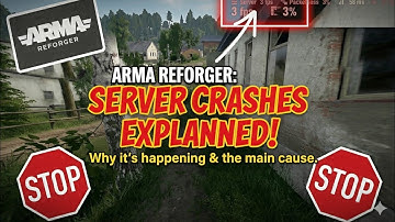 Arma Reforger Server Crashes? What Admin can do to help #armareforger #gaming