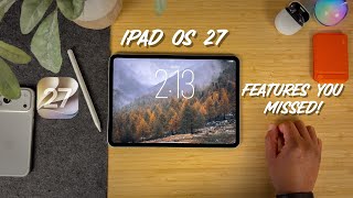 iPadOS 27 Beta New Features Tested! What Apple Didn’t Show You! ✨