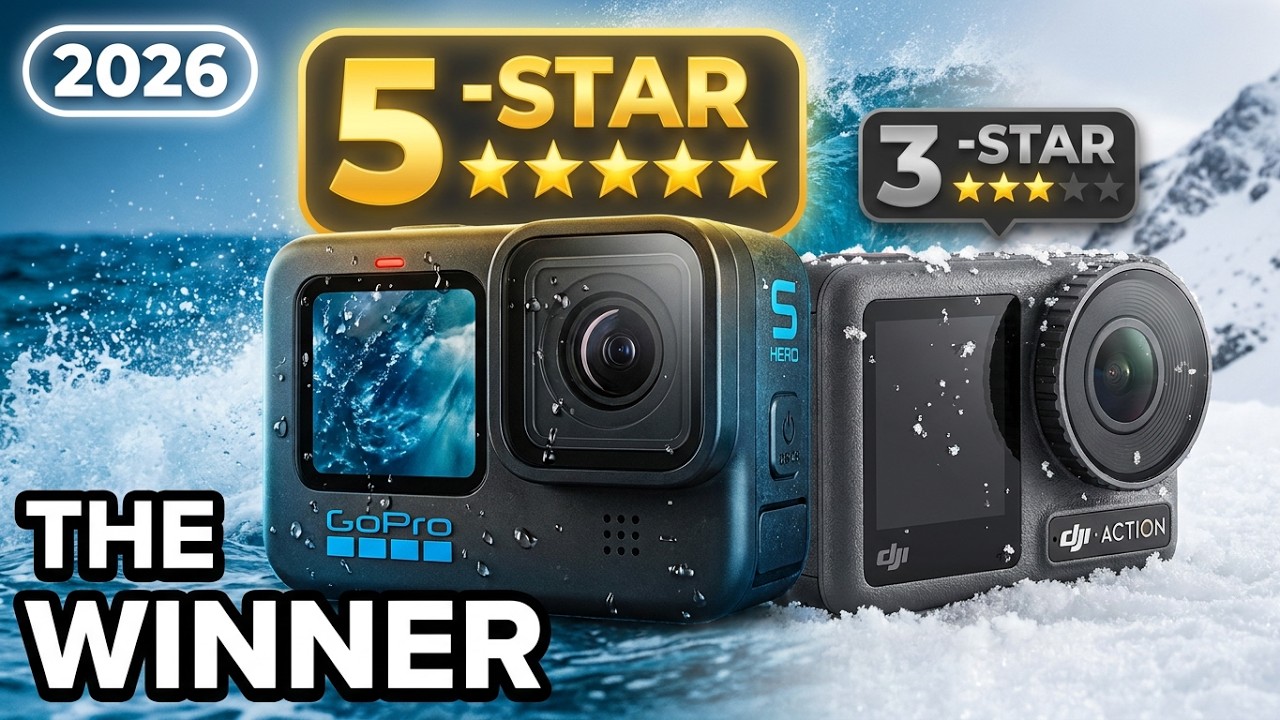 Top 5 Best Action Cameras 2026 (GoPro vs DJI vs Insta360) - YouTube