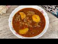 Aloo gosht recipe  dum aloo lamb curry recipe  how to make mutton curry recipe  lamb potato curry